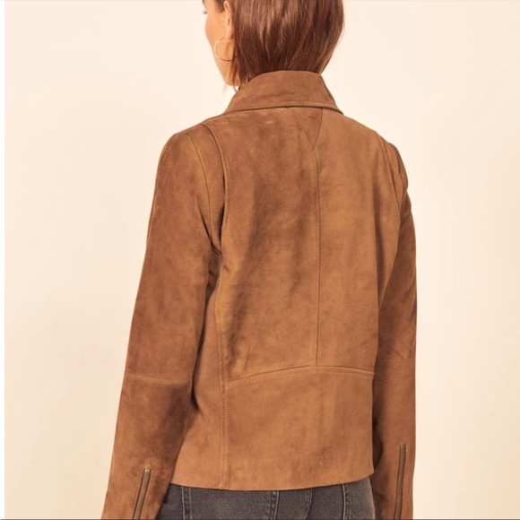 Reformation X Veda Suede Jacket - Picture 3 of 9